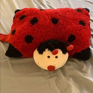 Ladybug pillow pet.
